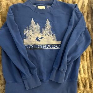 American Eagle Blue “Colorado” sweatshirt